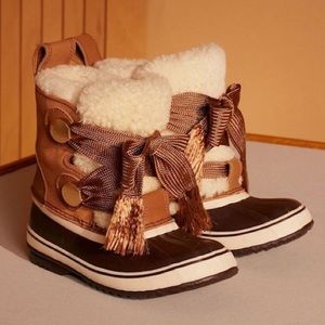 Chloe x Sorel winter boots